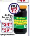 Discom Codlever Oil And malt-500gm