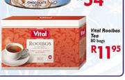 Vital Rooibos Tea-80 Bags 
