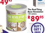 The Real Thing Bone Revolution-120 Tabs pack