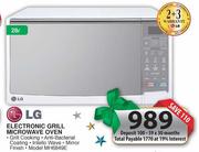 LG Electronic Grill Microwave Oven-28Ltr(MH6849E)
