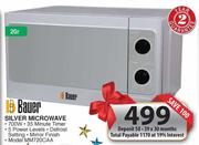 Bauer Silver Microwave-20Ltr-700W(MM720CAA)
