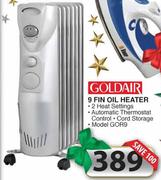 Goldair 9 Fin Oil Heater(GOR9)