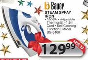Bauer Steam Spray Iron-2200W(SG-5166)