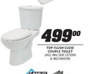Top Flush Close Couple Toilet