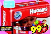 Huggies Dry Comfort Disposable Nappies-Per Pack