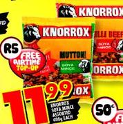 Knorrox Soya Mince Assorted-400g each