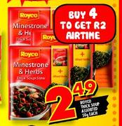 Royco Thick Soup Assorted-50g each