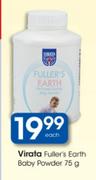 Virata Fuller's Earth Baby Powder-75g