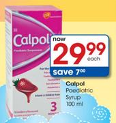 Calpol Paediatric Syrup-100ml