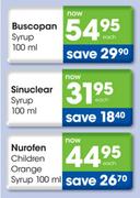 Nurofen Children Orange Syrup-100ml