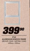 Pt69 Aluminium Window Frame-600mm x 900mm