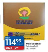 Marcus Rohrer Spirulina Refill Tablets-180's