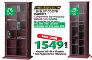 Friedlein 150 Slot CD/DVD Cabinet-Each