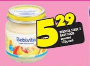 Bebivita Stage 2 Baby Food-125gm