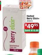 Herbal Berry Elixir+ -200ml