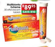 Multibionta Extreme Effervescent Tablets-30's