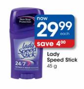 Lady Speed Stick-45g Each