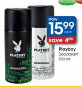 Playboy Deodorant-150ml Each