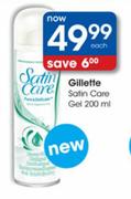 Gillette Satin Care Gel-200ml Each