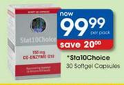 Sta10Choice Softgel Capsules-30's