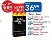 Seven Seas Pure Cod Liver Oil-170ml
