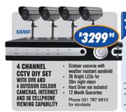 4 Channel CCTV DIY Set