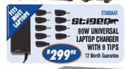 Universal Laptop Charger With 9 Tips-90W