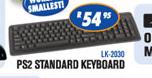 PS2 Standard Keyboard LK2030 