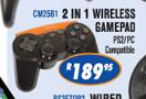 2 In 1 Wireless Gamepad