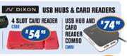 Dixon 4 Slot Card Reader