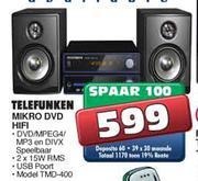 Telefunken Mikro DVD HiFi(TMD-400)
