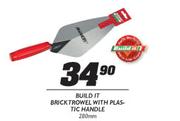 Build It Brick Trowel With Plastic Handle-280mm