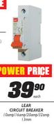 Lear Circuit Breaker-13mm Each