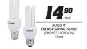 Build It Energy Saving Globe-15W
