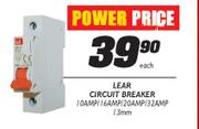 Lear Circuit Breaker-13mm