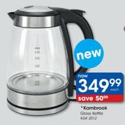 Kambrook Glass Kettle (KGK 2012) - Each