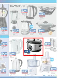 Clicks : Home & Electrical Sale (2 Oct - 28 Oct), page 7