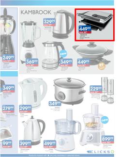 Clicks : Home & Electrical Sale (2 Oct - 28 Oct), page 7