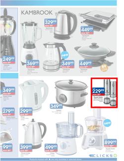 Clicks : Home & Electrical Sale (2 Oct - 28 Oct), page 7