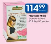 Nutrissentials Expectant Mum-30 Softgel Caps