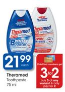 Theramed Toothpaste - 75ml Each