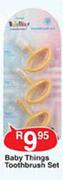 Baby Things Toothbrush Set
