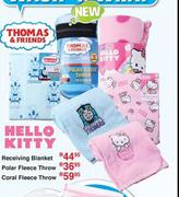 Hello Kitty Polar Fleece Throw