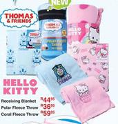 Hello Kitty Receiving Blanket