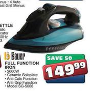 Bauer Full Function Iron-2600W (SG-5008)