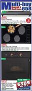 Defy Extraction Fan-900mm + Defy Gemini Solid Plate Hob-700mm + Defy Gemini Petitchef Oven-710mm