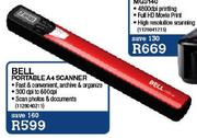 Bell Portable A4 Scanner