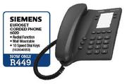 Siemens Euroset Corded Phone (5020)