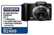 Olympus Black Digital Camera (SZ11)
