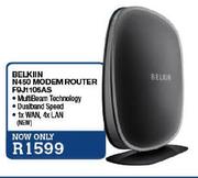 Belkiin N450 Modem Router (F9J1105AS)